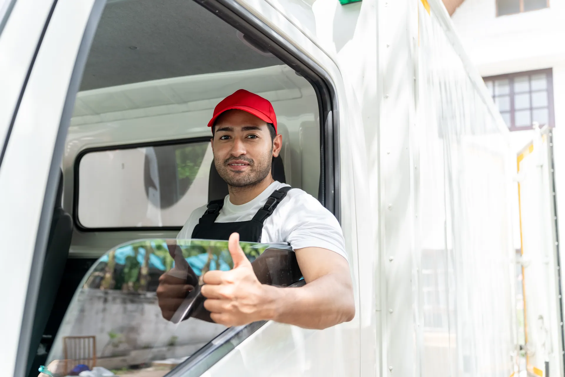 Service driver ready for a local call